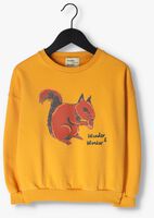 Gelbe WANDER & WONDER Sweatshirt SWEATSHIRT