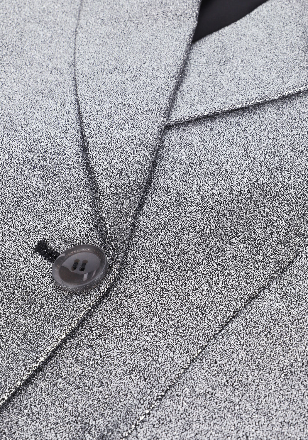 Silberne SELECTED WOMEN Blazer SANA LSL OVERSIZE BLAZER - large