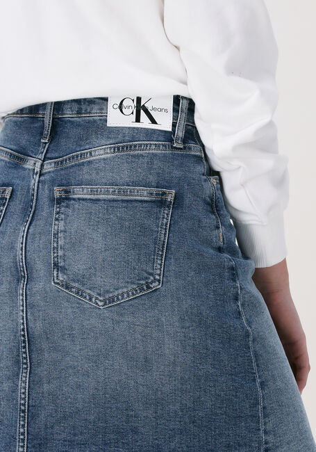 Blaue CALVIN KLEIN Minirock HR A-LINE MINI SKIRT - large