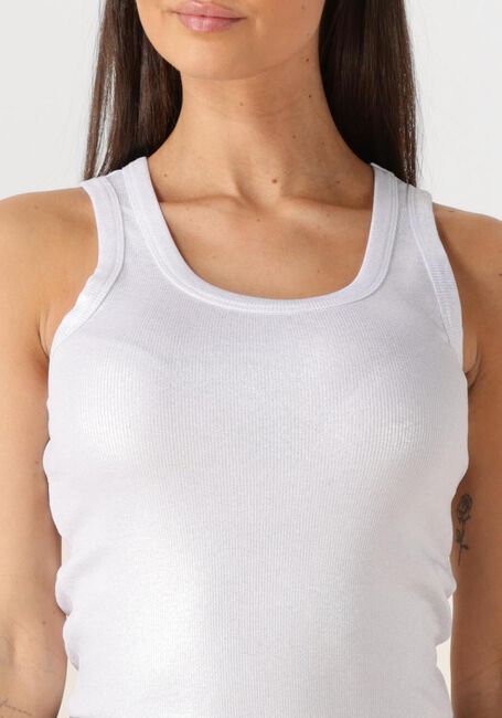 Weiße SUMMUM T-shirt RIB TANKTOP COTTON RIB - large