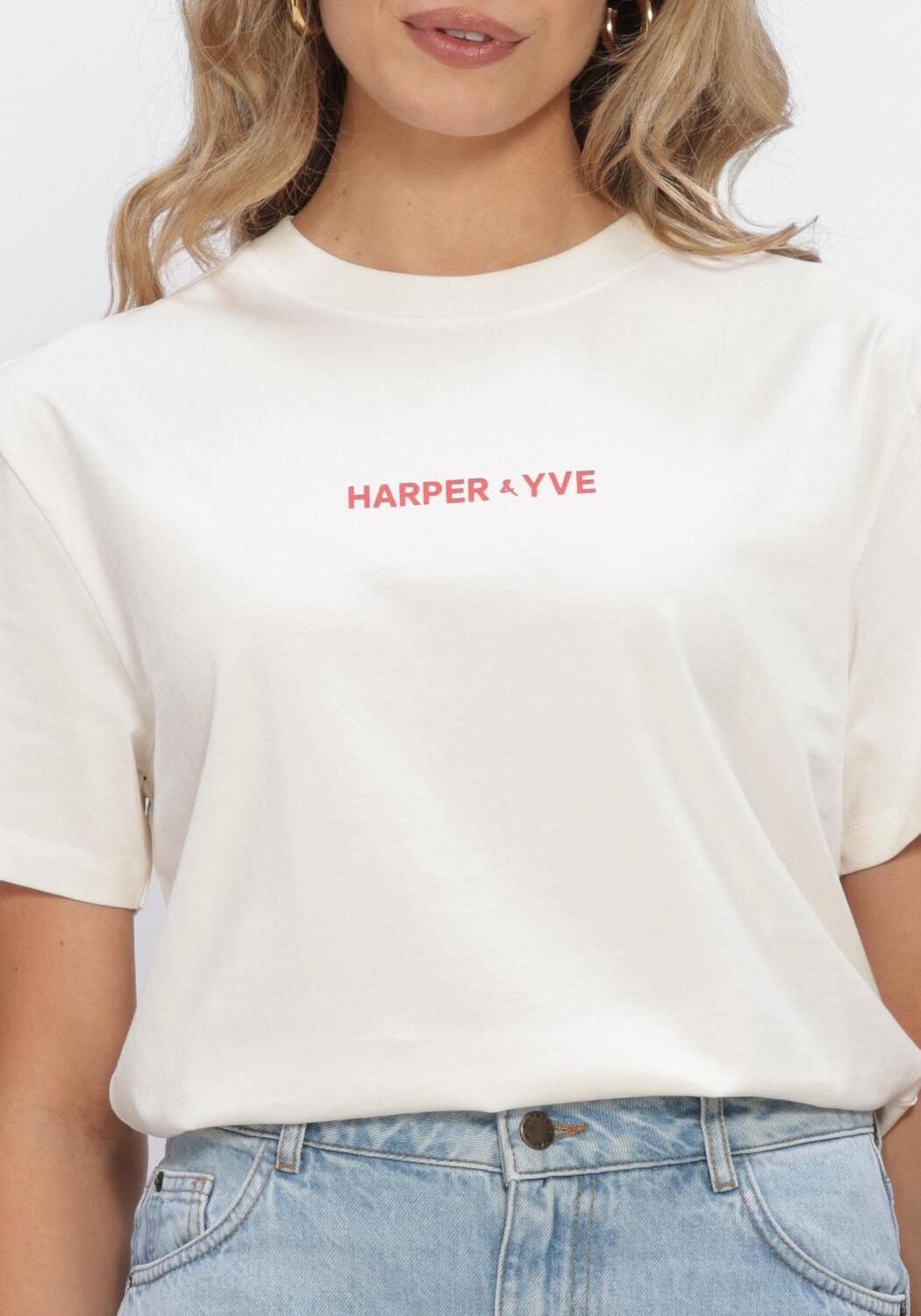 Wei&szlig;e HARPER & YVE T-shirt MEXICANBACK-SS - large