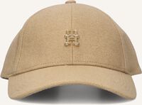 Camelfarbene TOMMY HILFIGER Kappe TH MONOGRAM WINTER - medium
