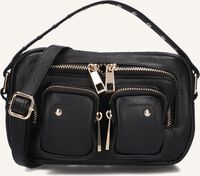 Schwarze NÚNOO Umhängetasche HELENA PUFFED SHEEP - medium