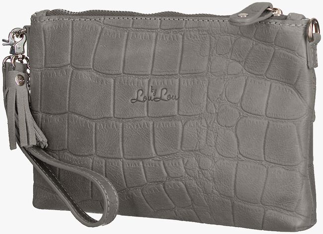 Graue BY LOULOU Clutch 01POUCH04S - large