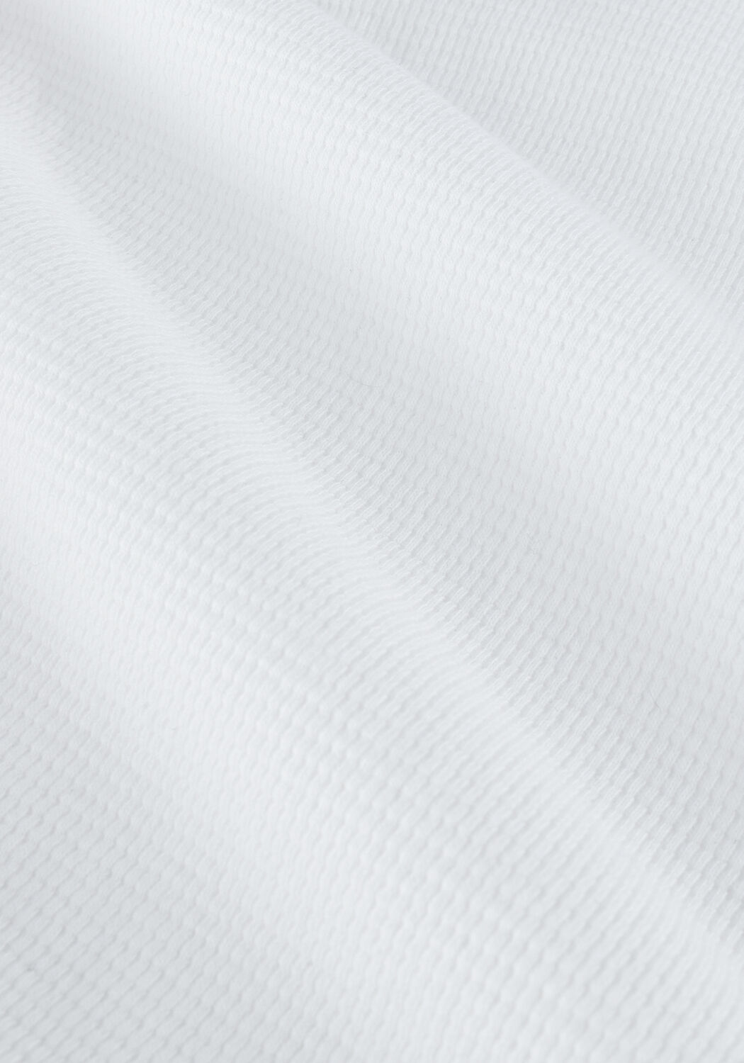 Wei&szlig;e CALVIN KLEIN T-shirt MONOGRAM BADGE WAFFLE SS TEE - large