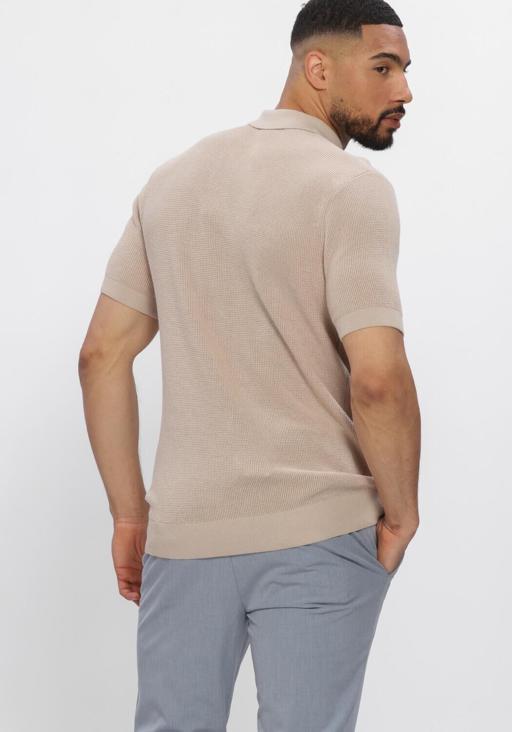 Beige SAINT STEVE T-shirt SIETSE - large