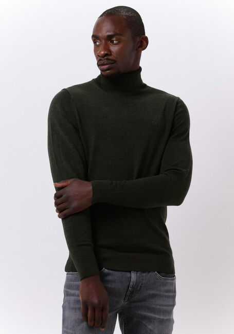 Olive CALVIN KLEIN Rollkragenpullover MERINO TURTLE NECK - large