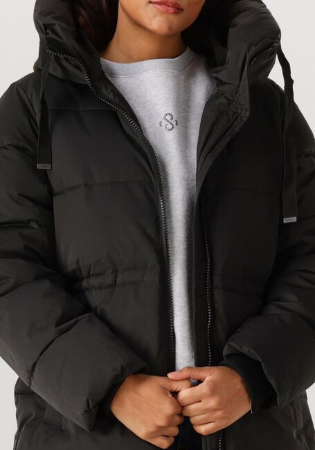 Schwarze MSCH COPENHAGEN Wattierte Jack MSCHMOLA PAVINARIA JACKET - large