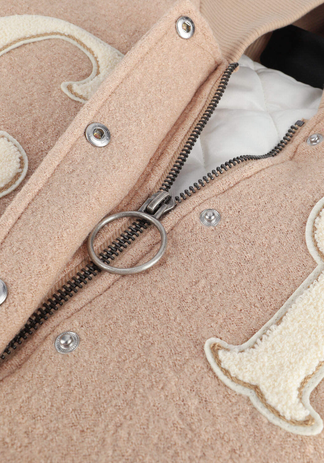 Camelfarbene COLOURFUL REBEL Jack JOA BASEBALL JACKET - large