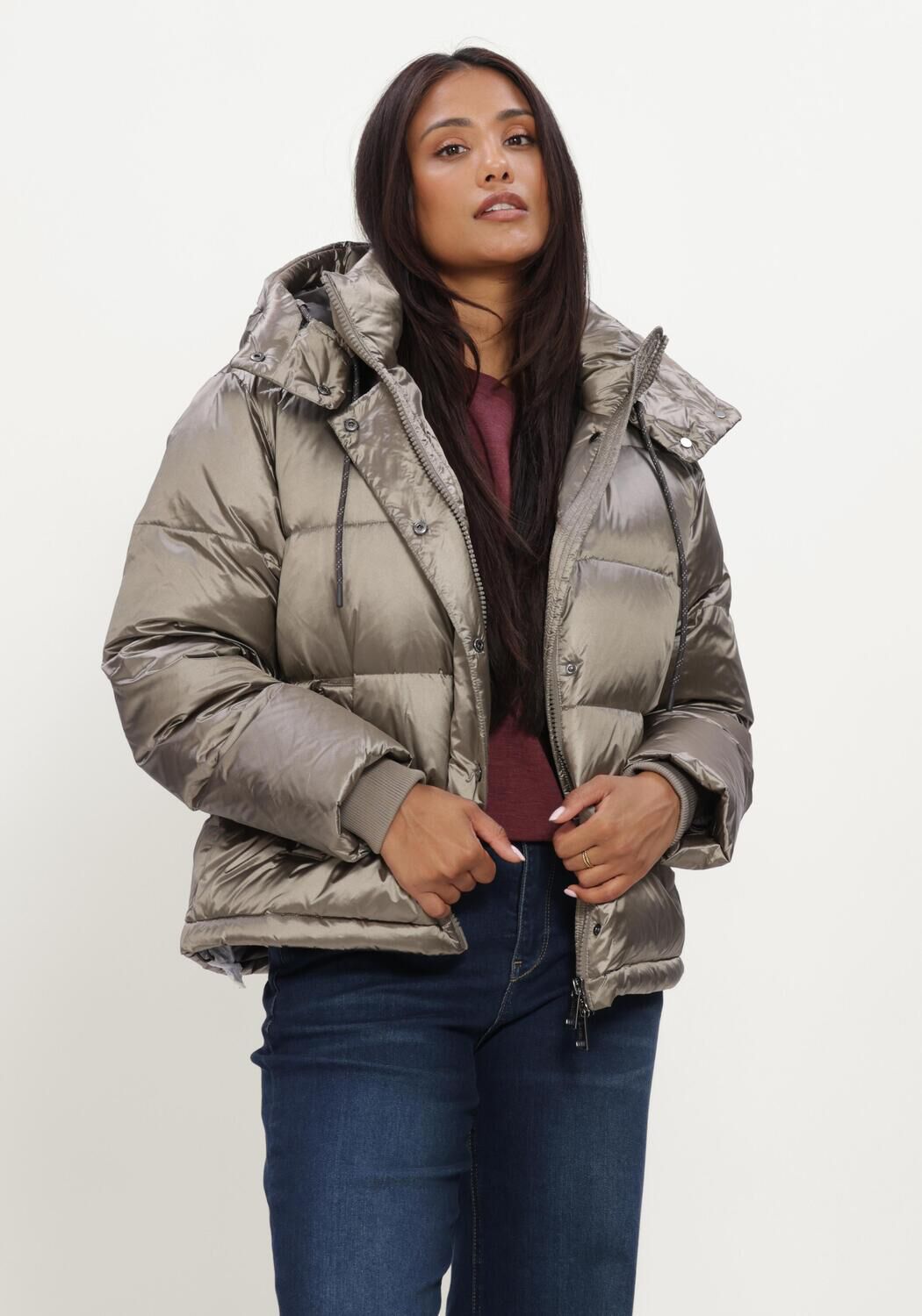Metallisch MOS MOSH Wattierte Jack MMJILLY METALLIC DOWN JACKET - large