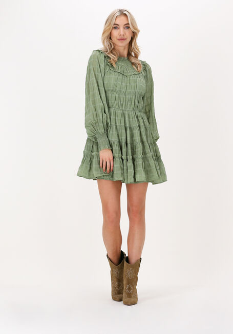 Olive NA-KD Minikleid STRUCTURED CHIFFON MINI DRESS - large