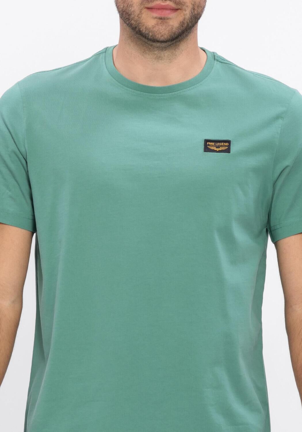 Gr&uuml;ne PME LEGEND Polo-Shirt SHORT SLEEVE R-NECK AMERICAN CLASSIC - large