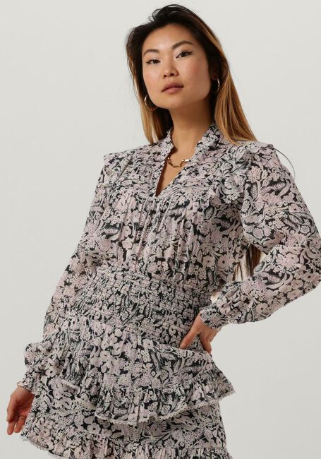 Schwarze NEO NOIR Blusen HAMA SWEET FLORAL BLOUSE - large