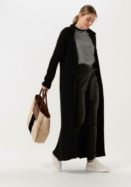 Schwarze BELLAMY Strickjacke MABEL MAXI - large