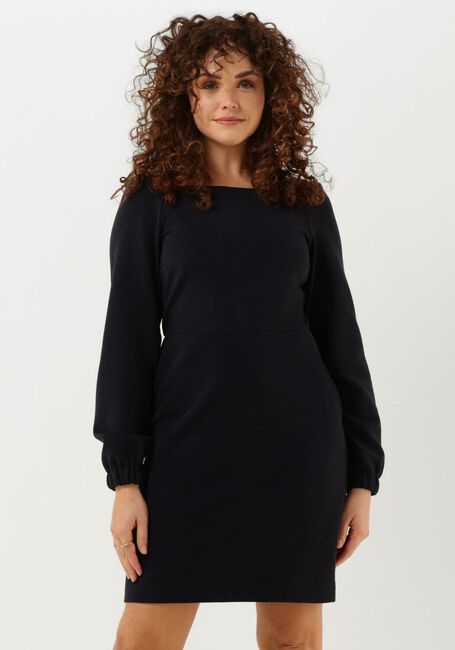 Dunkelblau VANILIA Minikleid RIBBED SQUARE MINI - large