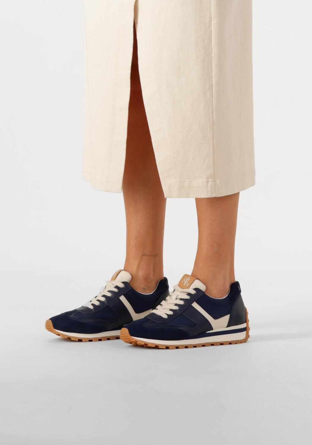 Blaue LAUREN RALPH LAUREN Sneaker Low DANI LOW TOP LACE - large