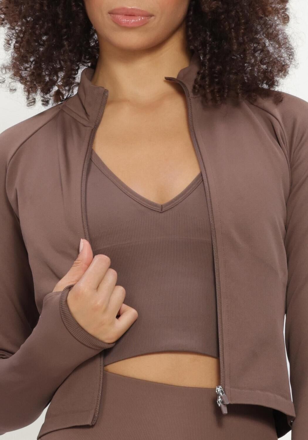 Braune AIM'N Pullover & Cardigans SHAPE SEAMLESS ZIP JACKET - large