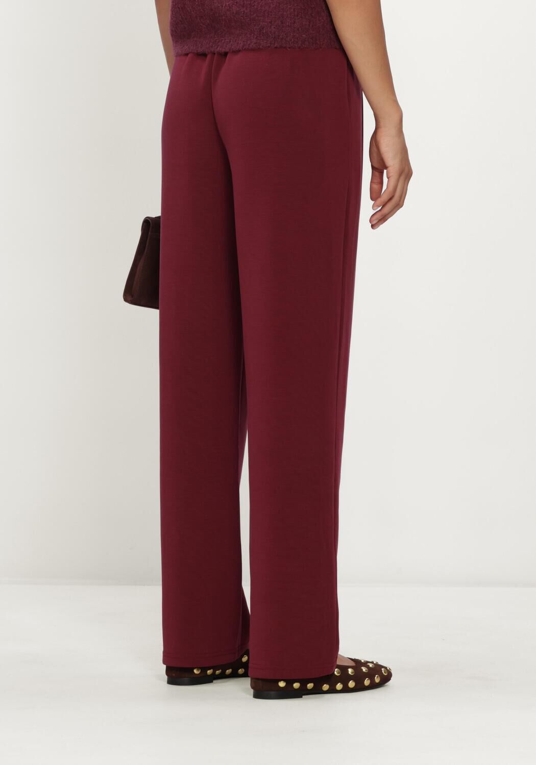Bordeaux SELECTED WOMEN Weite Hose SLFTENNY HW PANT - large