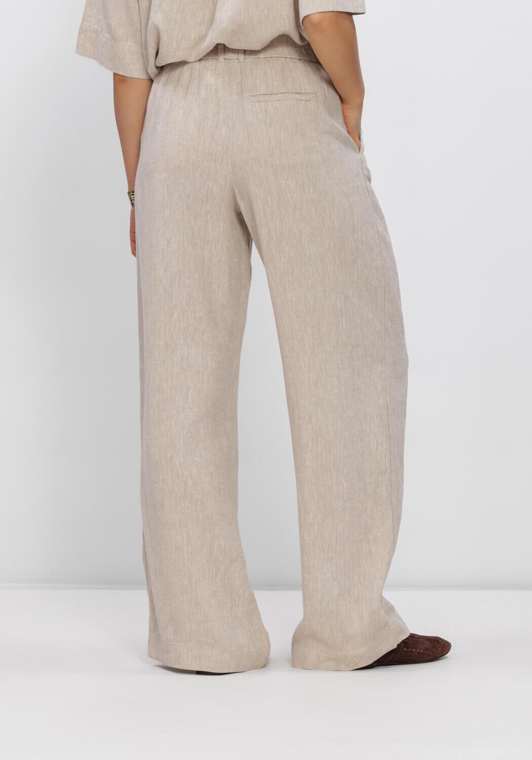 Sand MSCH COPENHAGEN Hosen MSCHVIANA GINIA PLEAT PANTS - large