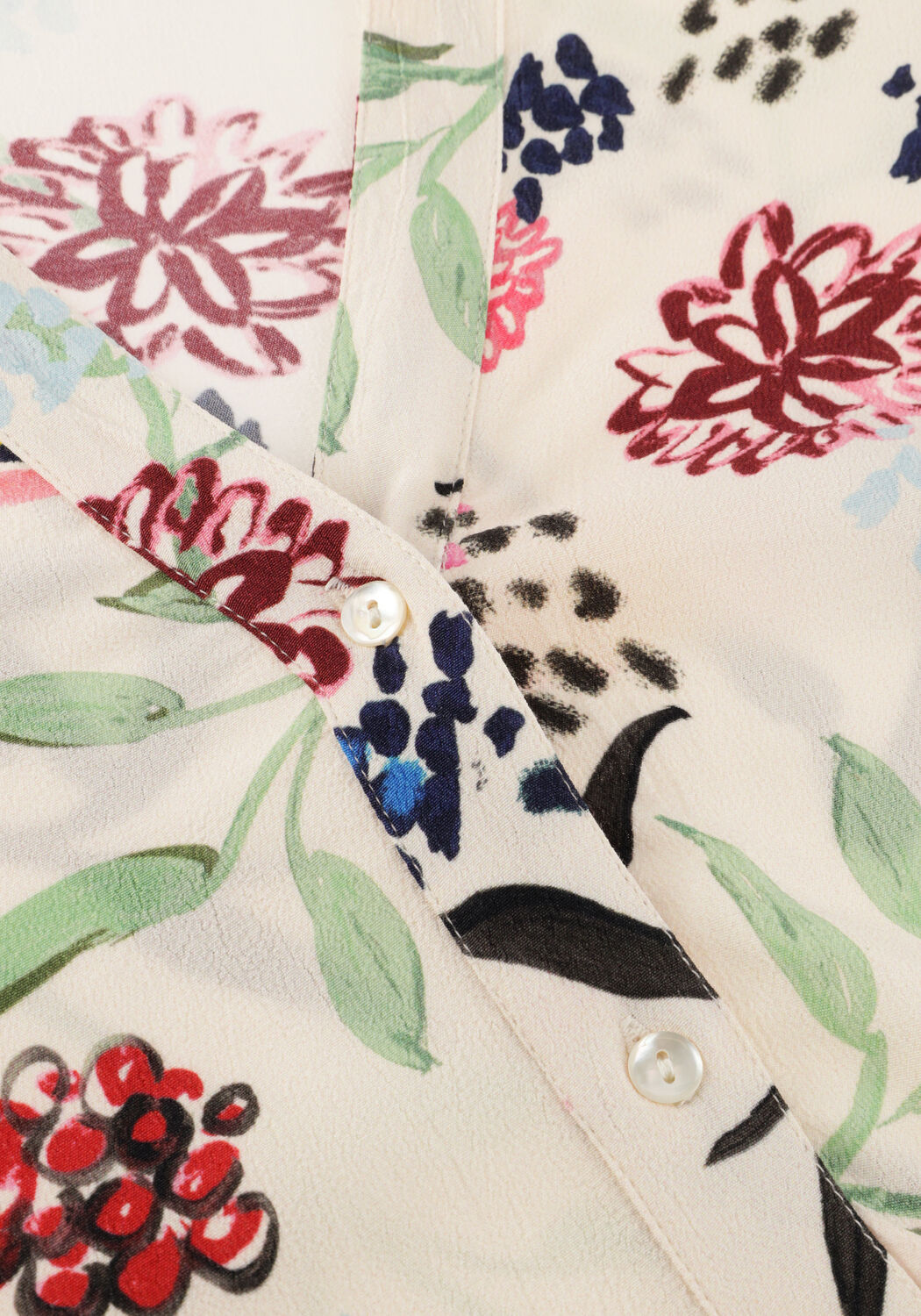 Blaue POM AMSTERDAM Blusen BLOUSE 7242 - large