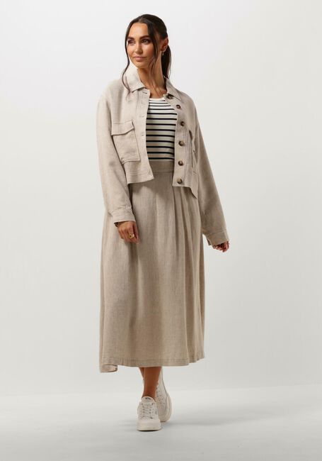 Sand MSCH COPENHAGEN Midirock MSCHJOVENE GINIA HW LONG SKIRT - large