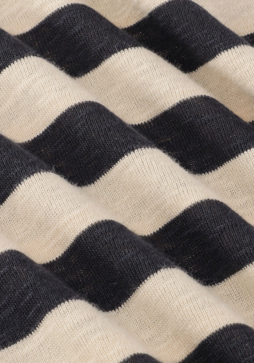 Mehrfarbige/Bunte BY-BAR Top BASIC LS BIG STRIPE TOP - large