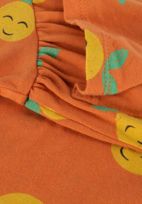 Orangene LÖTIEKIDS Minikleid DRESS SLEEVELESS POCKETS GRAPEFRUITS - large