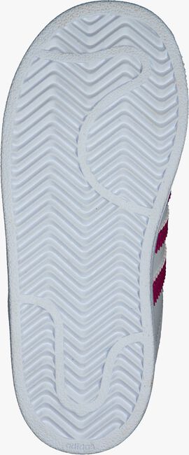 Weiße ADIDAS Sneaker low SUPERSTAR CF - large