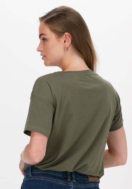 Grüne MOS MOSH T-shirt LEAH HOLI O-SS TEE - large