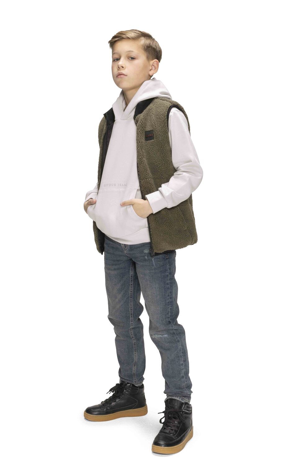 Wei&szlig;e RETOUR Pullover & Cardigans JORRIT - large