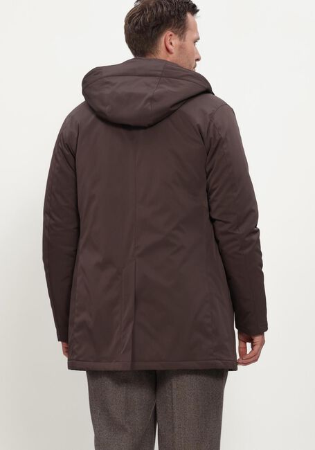 Braune PROFUOMO Parkas OUTERW RAINCOAT MAGN - large