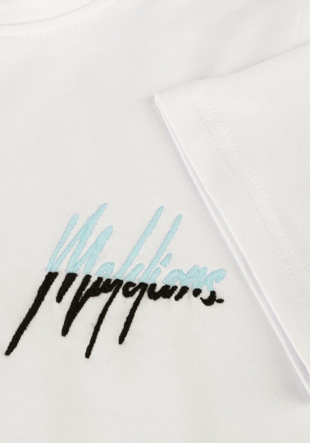 Wei&szlig;e MALELIONS T-shirt SPLIT T-SHIRT - large