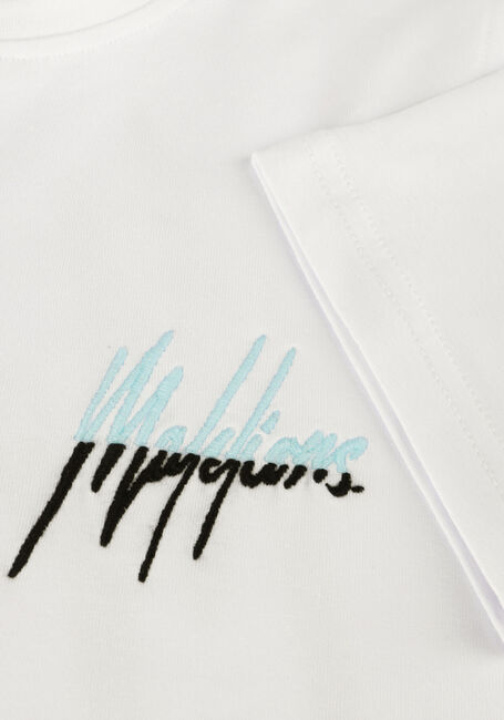 Weiße MALELIONS T-shirt SPLIT T-SHIRT - large