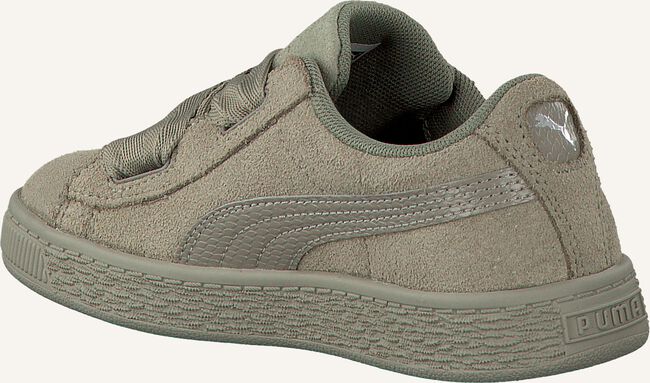 Graue PUMA Sneaker Low SUEDE HEART SNK PS Graue PUMA Sneaker Low SUEDE HEART SNK PS - large