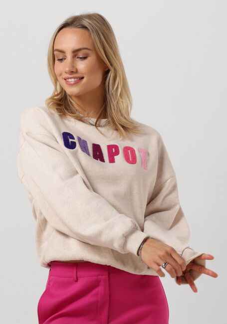 Ecru FABIENNE CHAPOT Sweatshirt TERRY SWEATER - large
