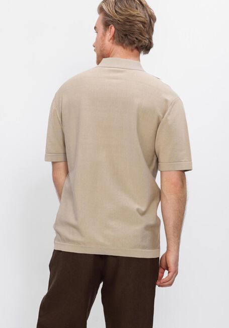 Beige JC RAGS Polo-Shirt POLO SS ALVIE STRIPE - large