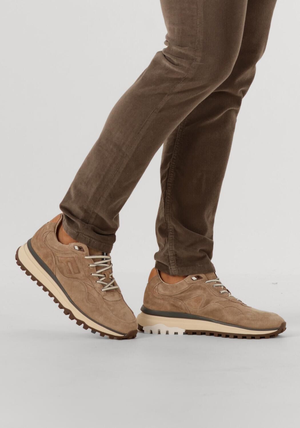 Beige FLORIS VAN BOMMEL Sneaker Low SFM-10238 DE GRIPPER - large