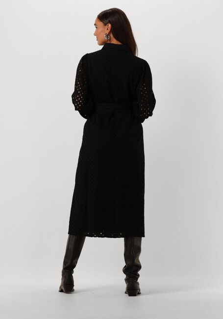 Schwarze Y.A.S. Midikleid YASJOSANNE 7/8 MIDI DRESS - large