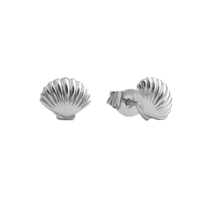 Silberne ATLITW STUDIO Ohrringe PARADE EARRINGS SEA SHELL Silberne ATLITW STUDIO Ohrringe PARADE EARRINGS SEA SHELL - large