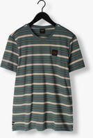 Grüne PME LEGEND T-shirt SHORT SLEEVE R-NECK YD STRIPE JERSEY