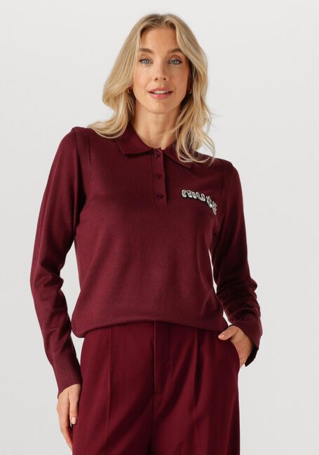Bordeaux COPENHAGEN MUSE Polo-Shirt CMVERAN-POLO - large