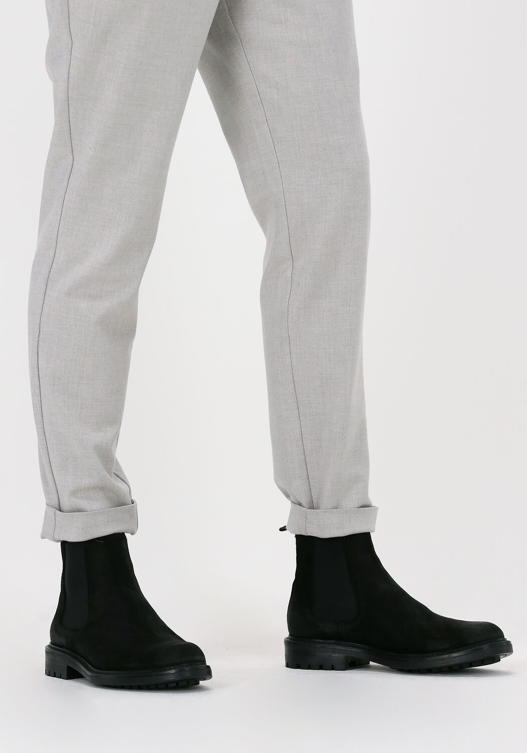 Graue CALVIN KLEIN Chelsea Boots LUG MID CHELSEA - large