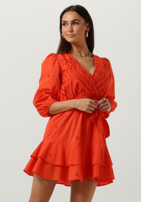 Orangene SUNCOO Minikleid CLIFF - large