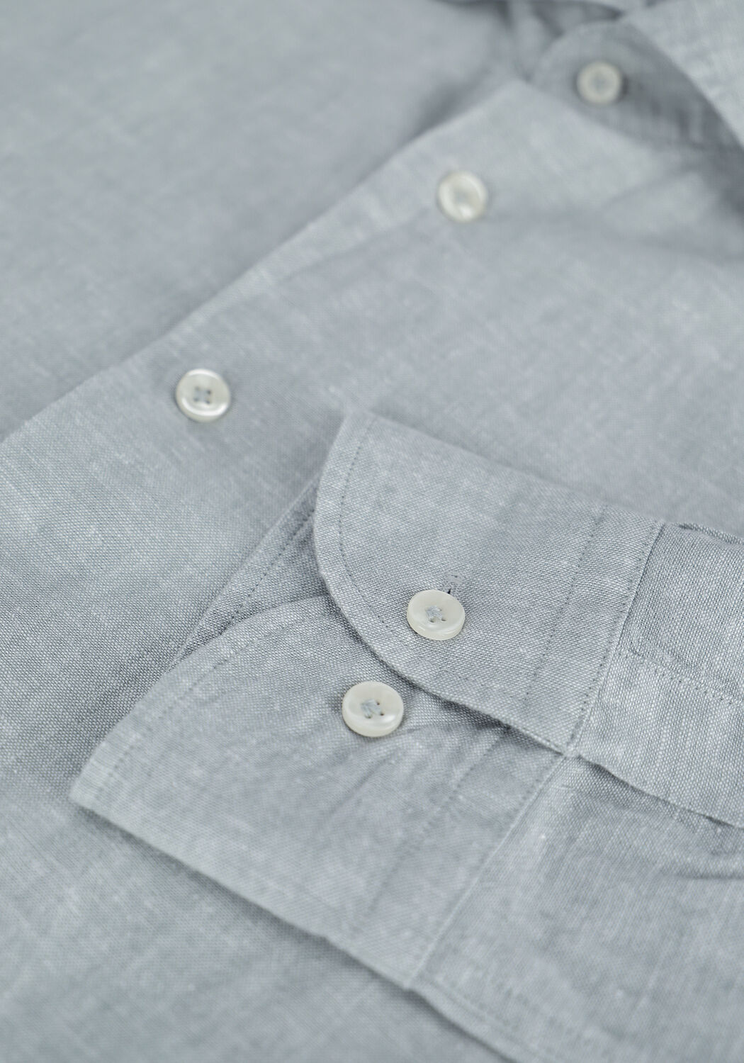 Gr&uuml;ne PROFUOMO Casual-Oberhemd HARTGER W COTTON-LINNEN - large