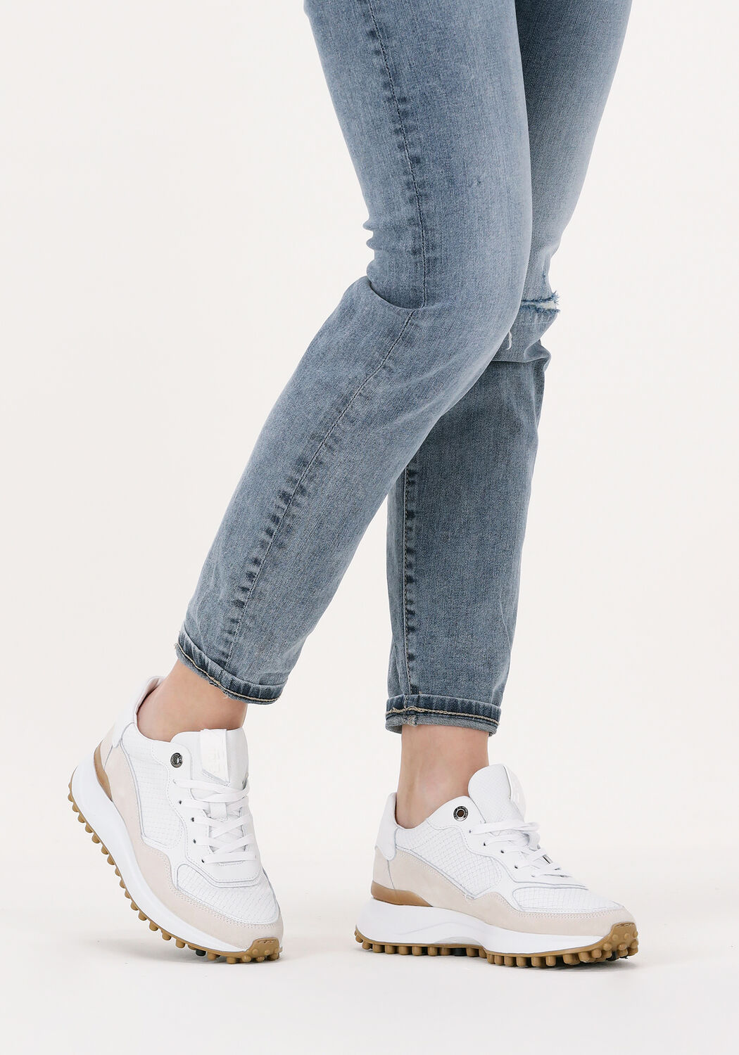 Wei&szlig;e FLORIS VAN BOMMEL Sneaker Low SFW-10072 - large