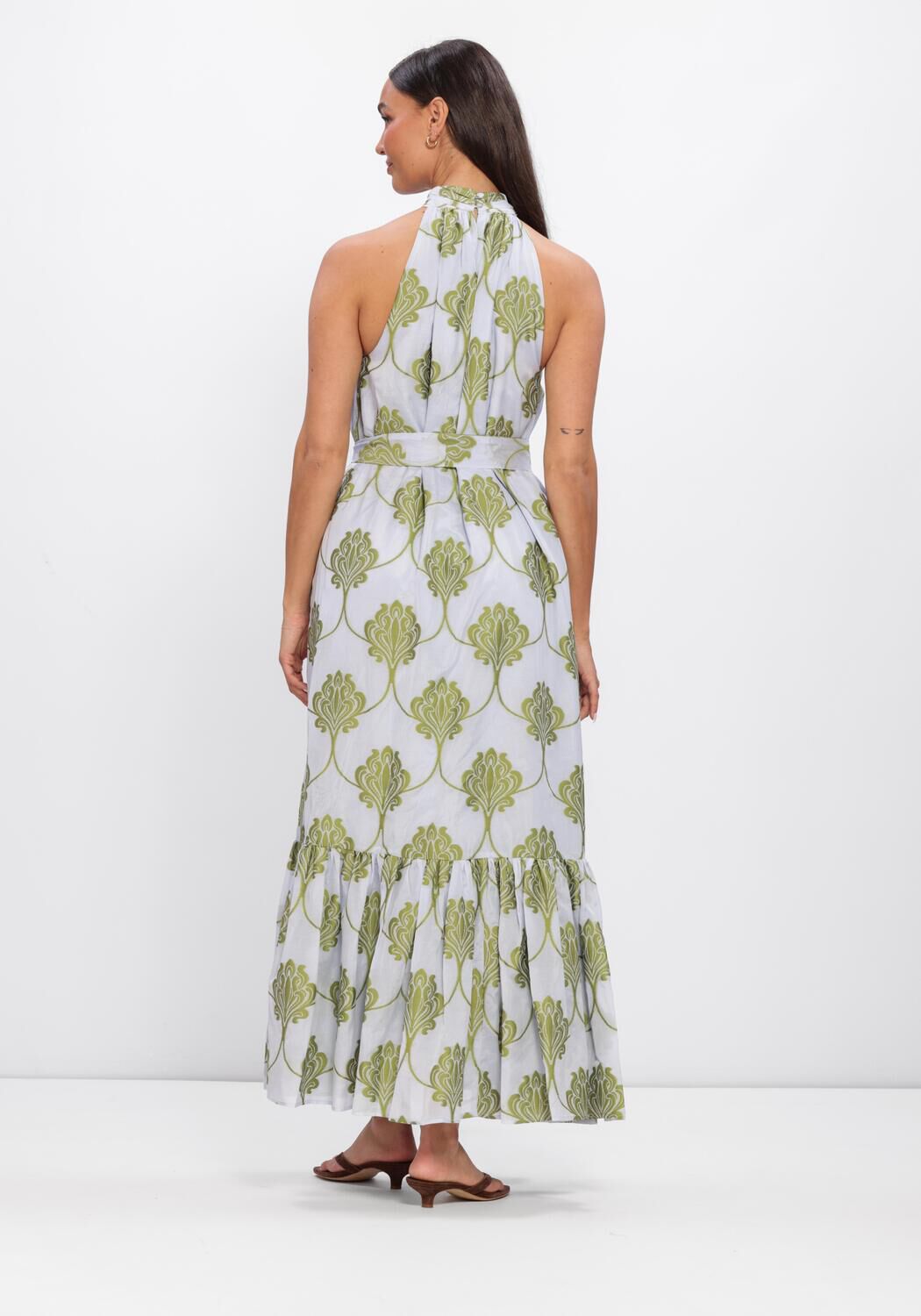 Blaue AMAYA AMSTERDAM Maxikleid LUCIA - large