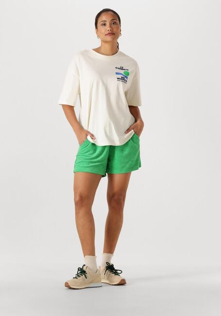 Gr&uuml;ne POM AMSTERDAM Kurze Hose SHORTS TERRY PALM GREEN - large