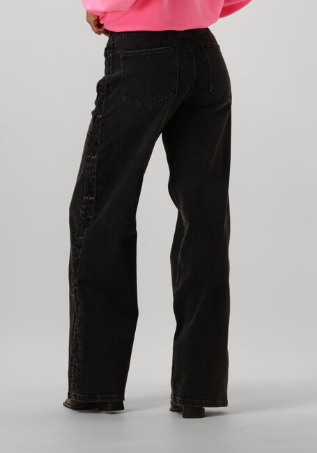 Schwarze CATWALK JUNKIE Wide jeans LOOSE FIT JEANS WITH LACE DETAIL - large