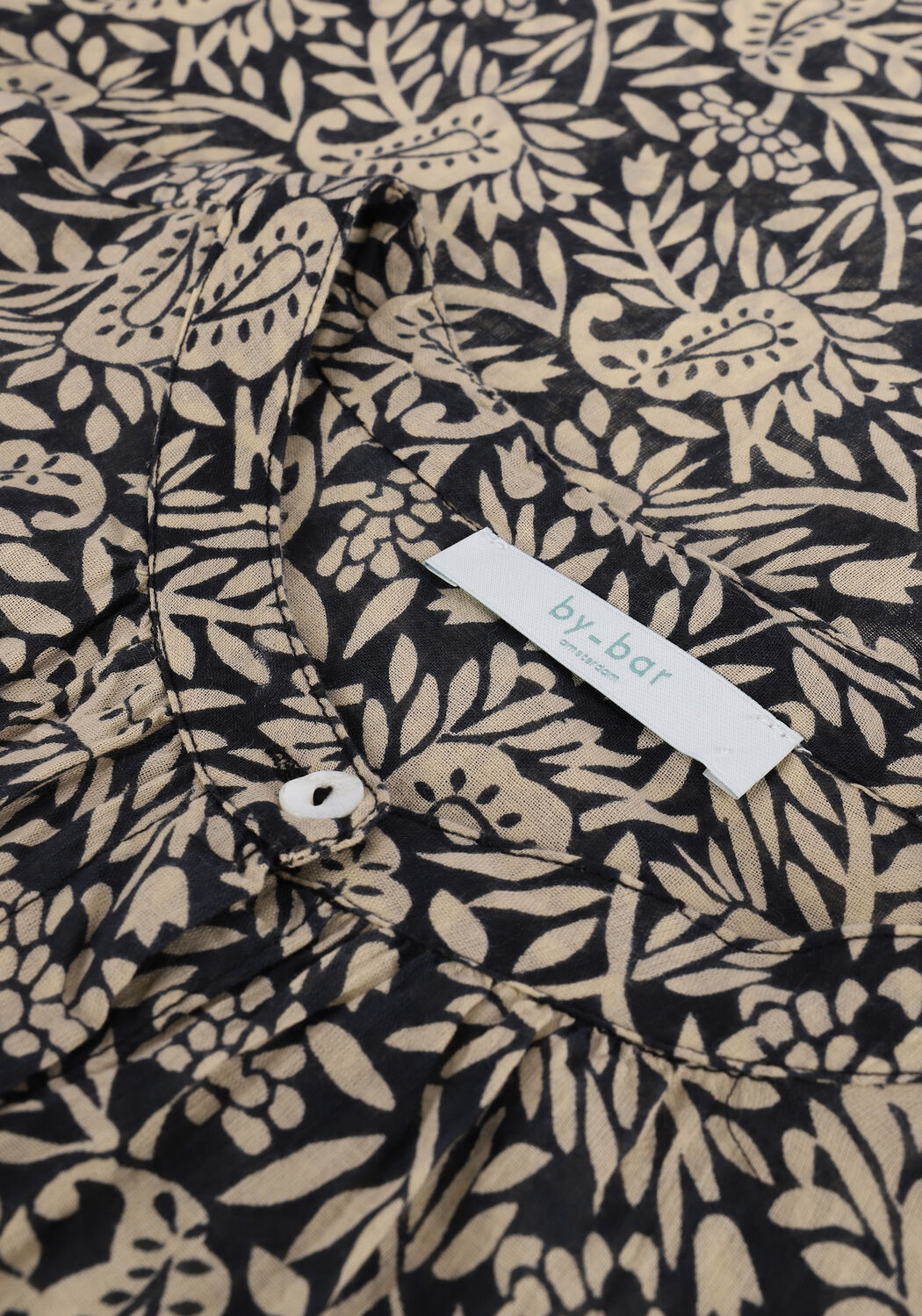 Schwarze BY-BAR Blusen LORA UDAIPUR BLOUSE - large