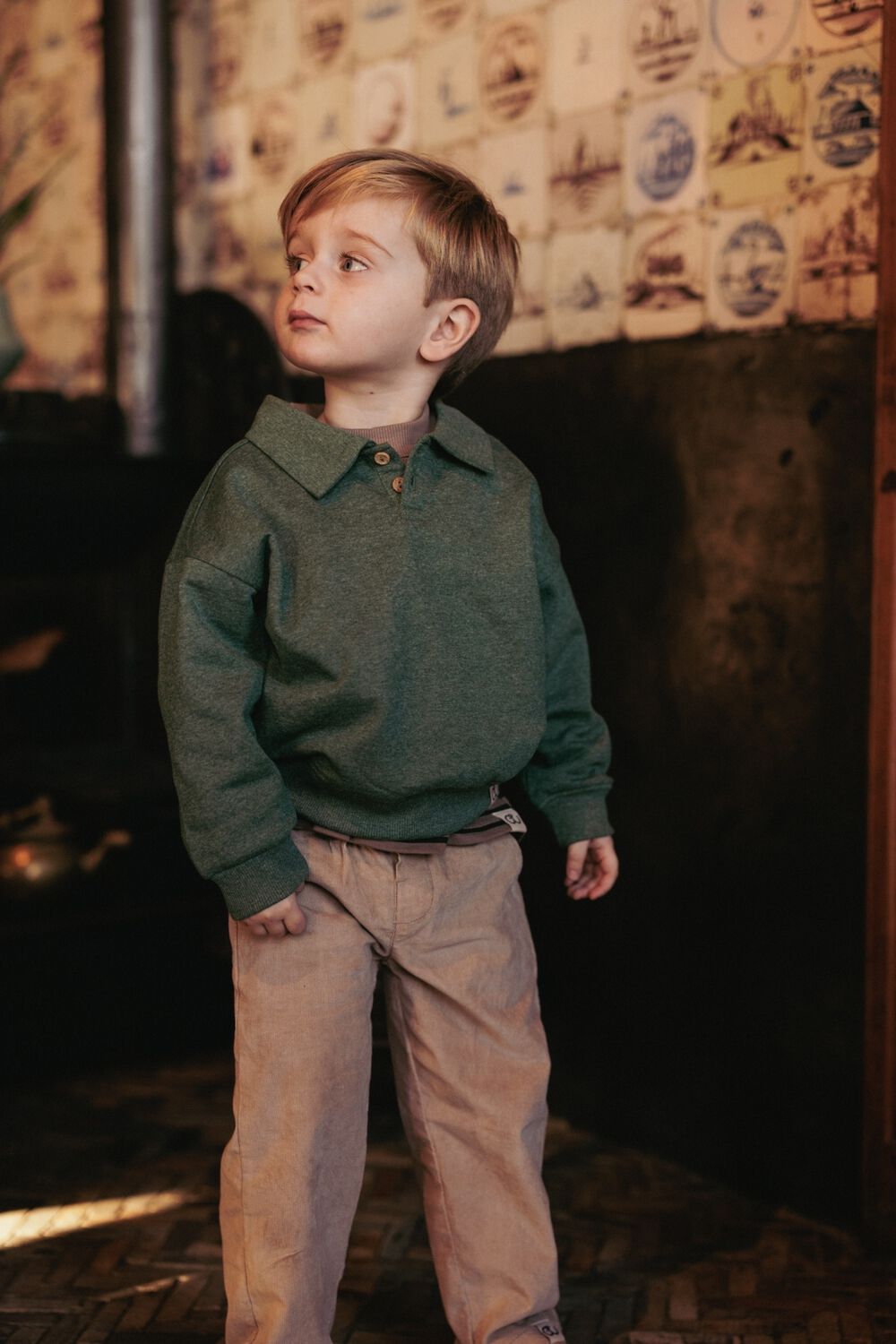 Sand MR.LOUTRE Hose WILLIAM - large